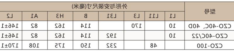 CZ0-40C, 40D, 40C/22, 100C直流接触器-滚球app集团